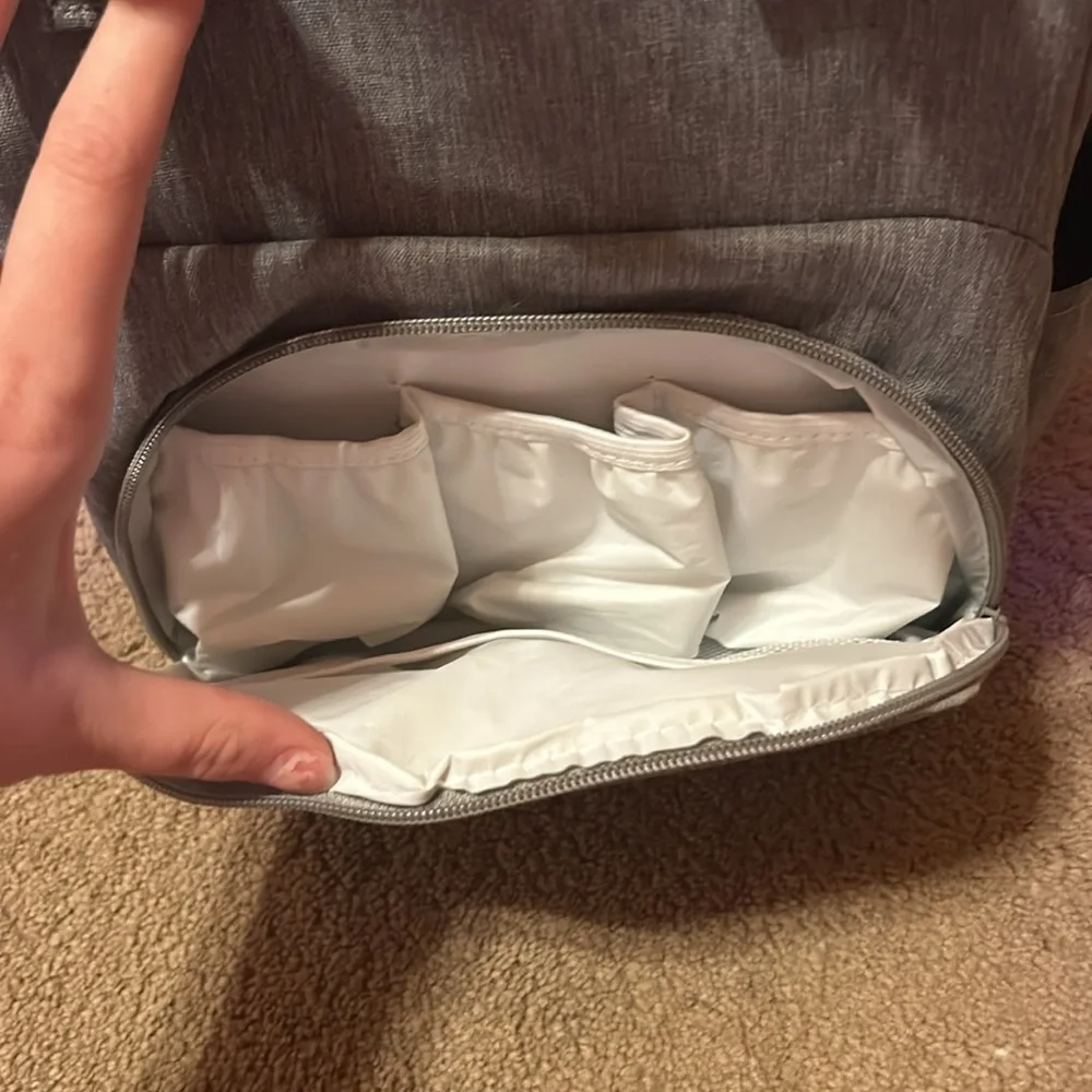 Enfamil Grey Baby Bag Versatile Insulated Cooler Diaper Bag